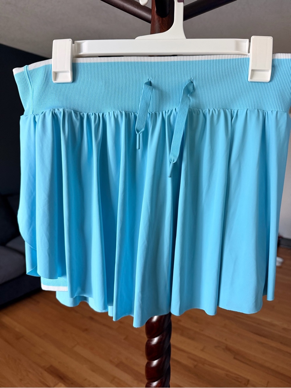 Light Blue Women's Athletic Skirt with Drawstring Waist - All in Motion NWOT